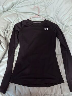 Under Armour Black Long-Sleeve Performance Top